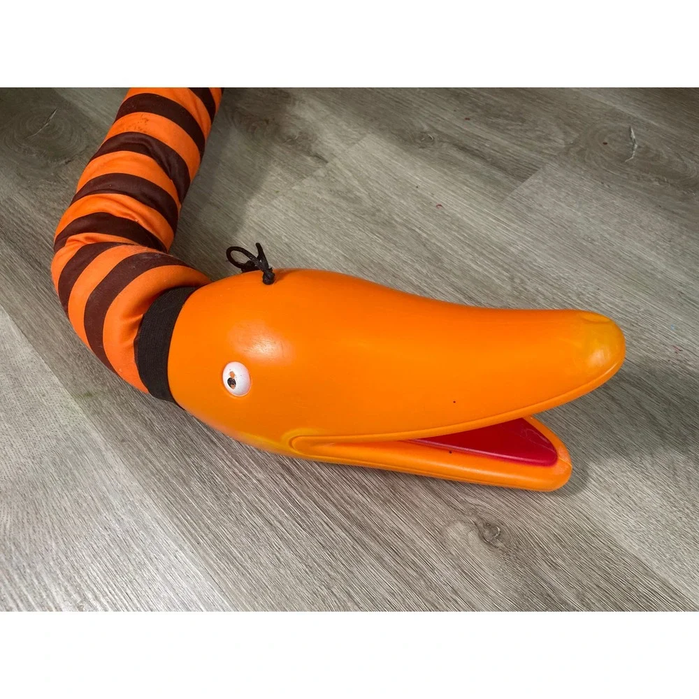 Disney Nightmare Before Christmas Snake Porch Decor Orange Black Halloween Prop
